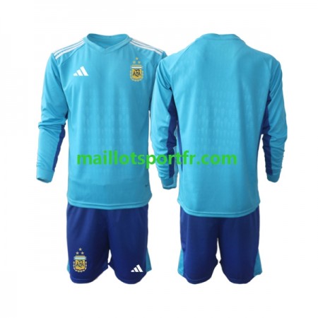 Maillot de Foot Argentine Gardien Enfant Troisieme 2023 ML